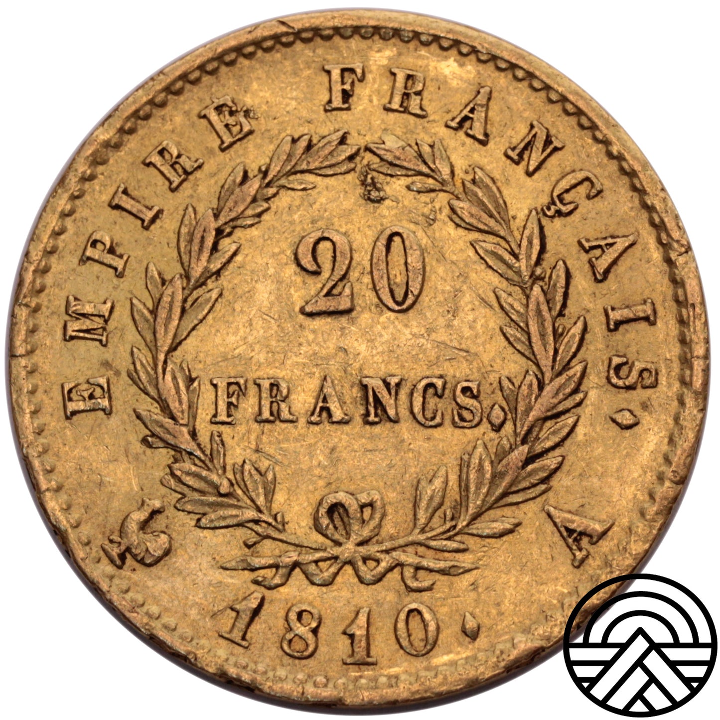 Francja, Napoleon I, 20 Franków 1810 r. Paryż