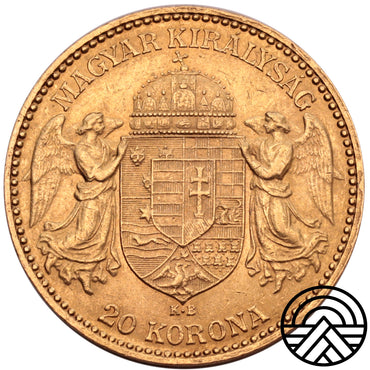 Węgry, 20 Koron 1893 r.