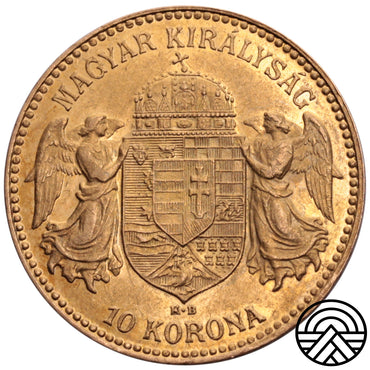 Węgry, 10 Koron 1910 r.