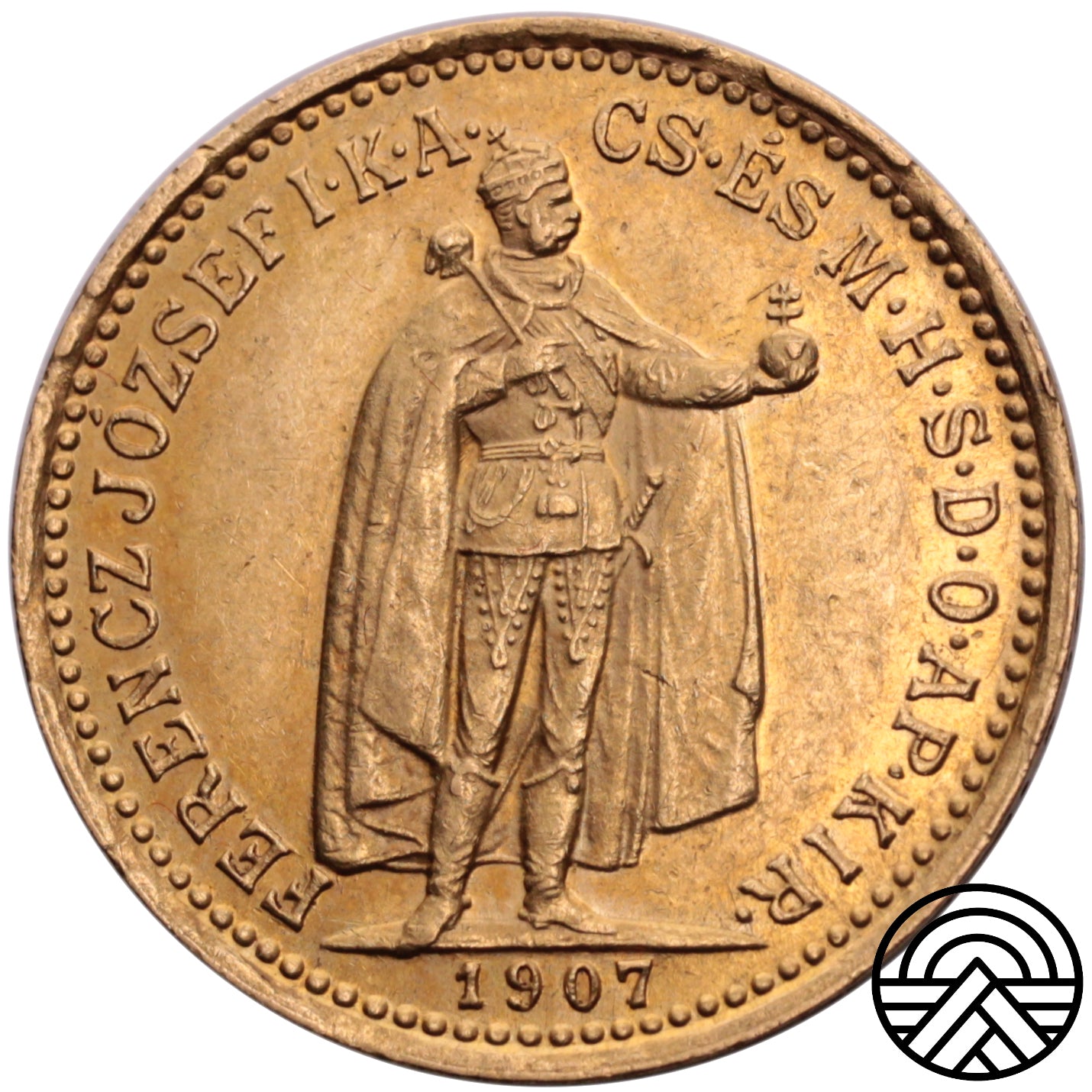Węgry, 10 Koron 1907 r.
