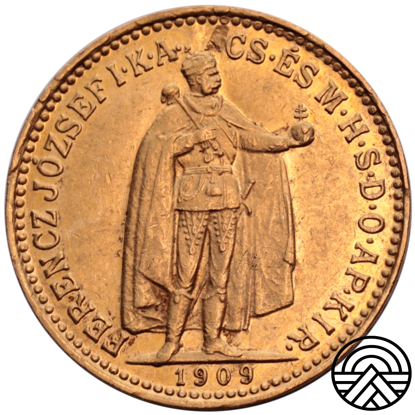 Węgry, 10 Koron 1909 r.