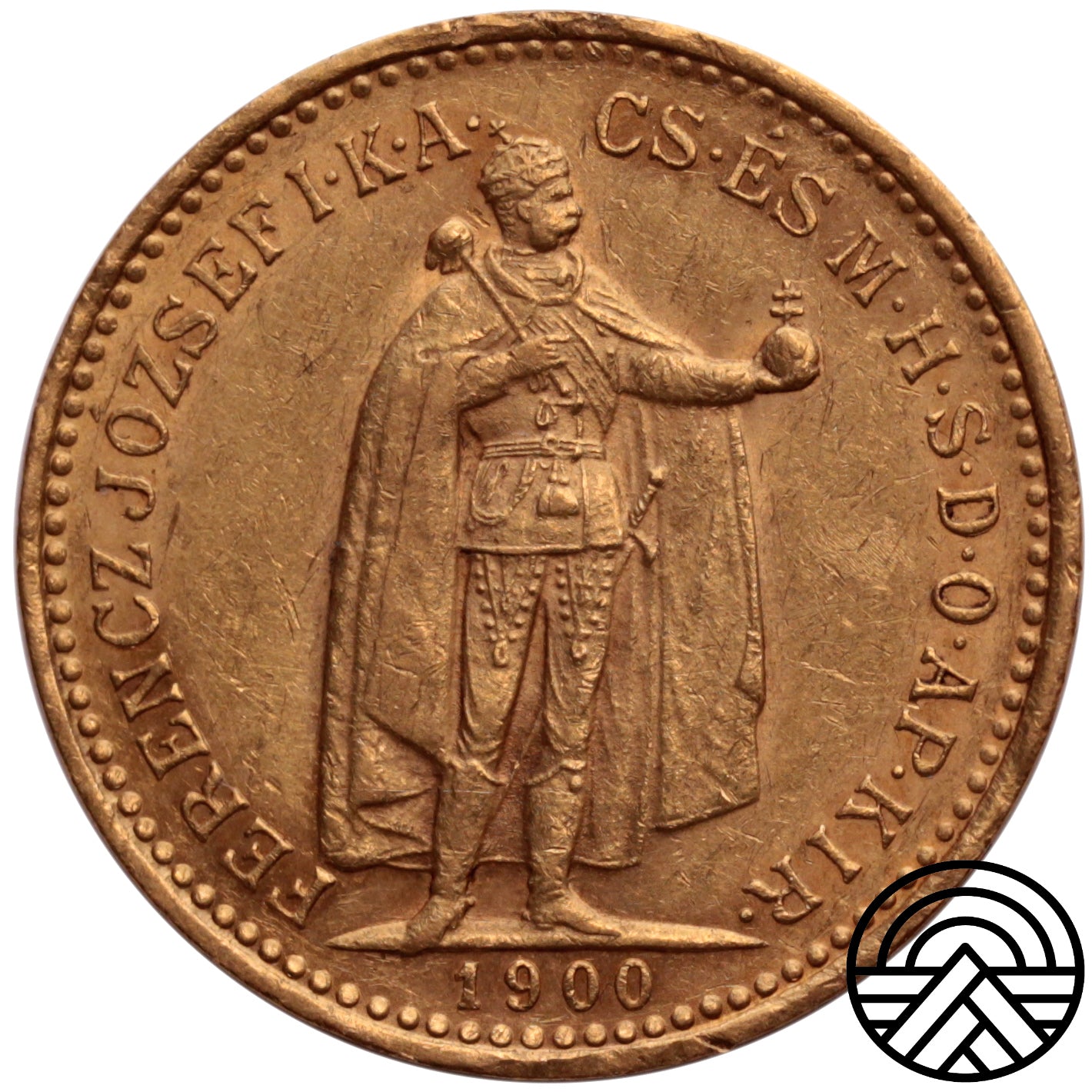 Węgry, 10 Koron 1900 r.