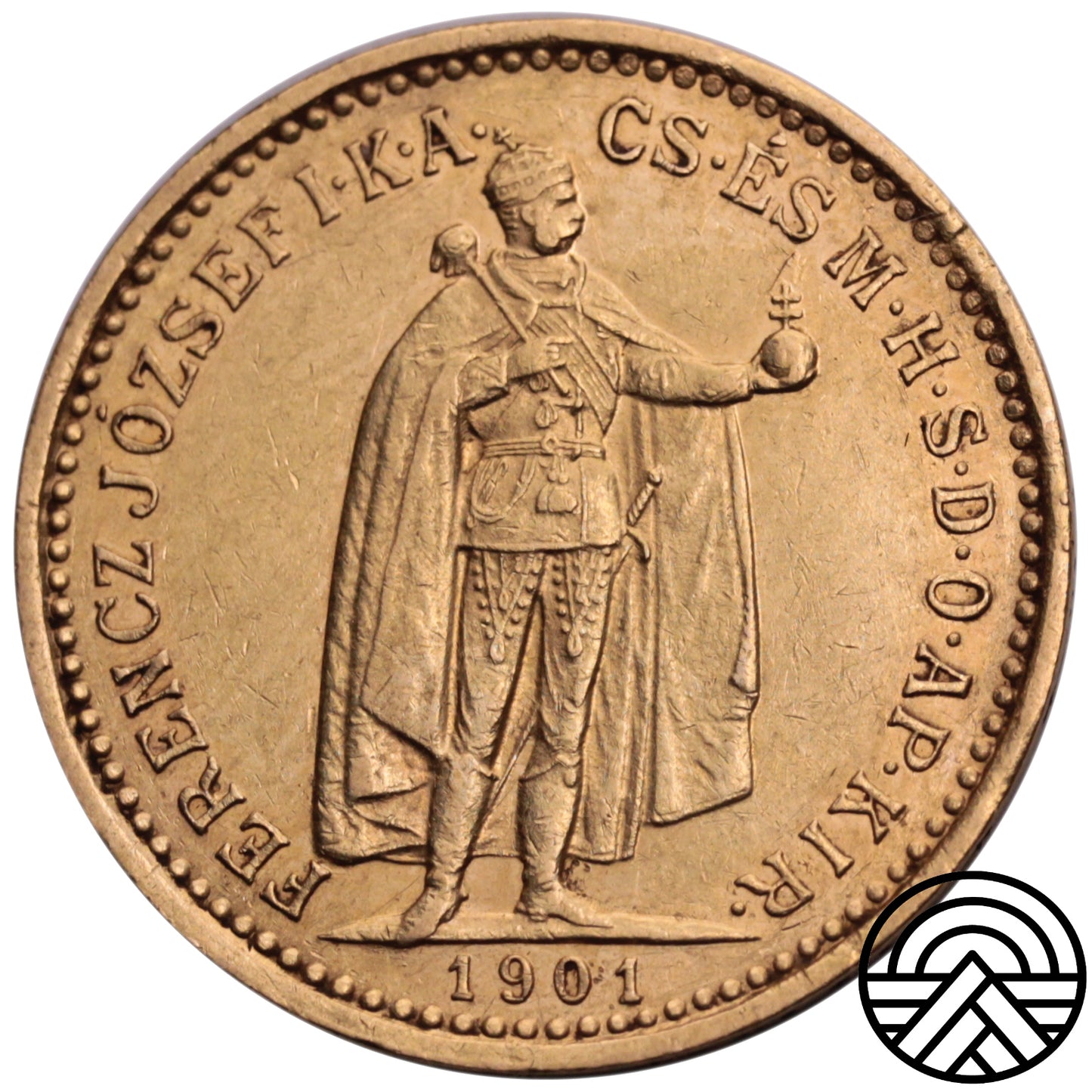 Węgry, 10 Koron 1901 r.