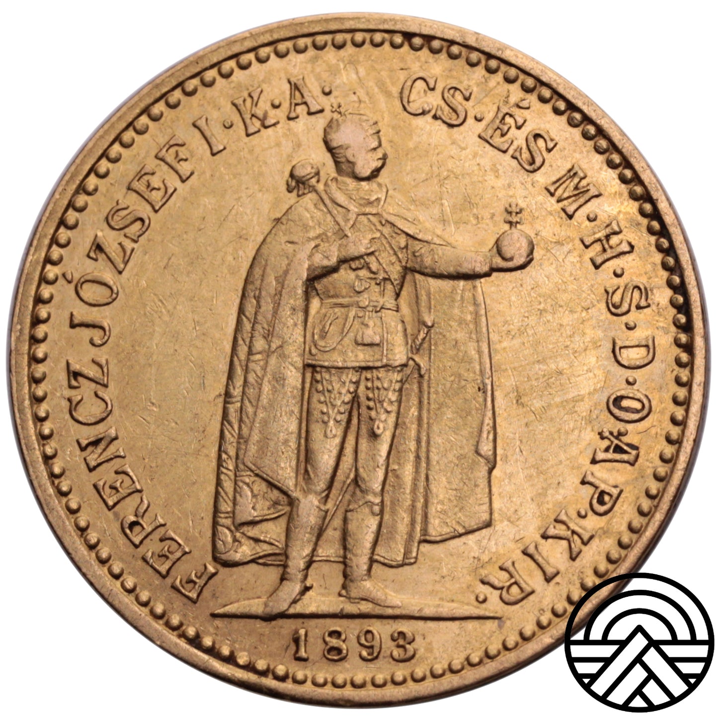 Węgry, 10 Koron 1893 r.
