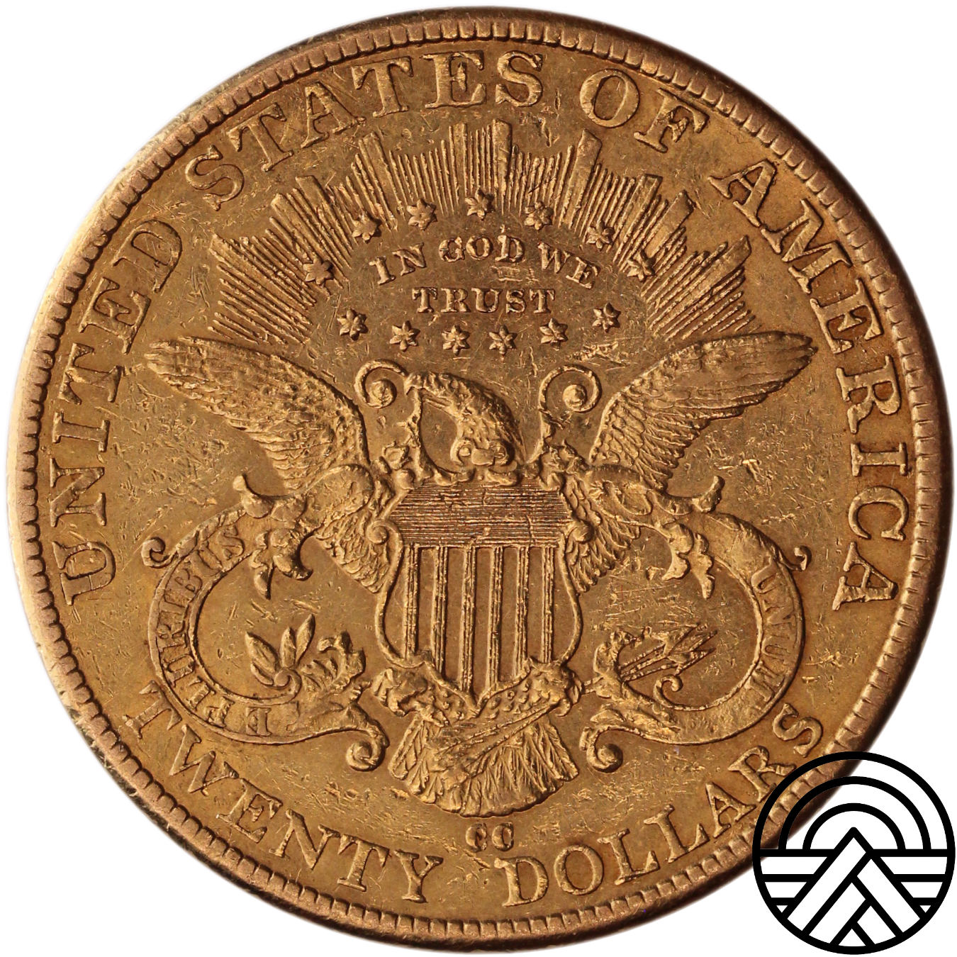 USA, 20 Dolarów 1893 r. Carlson City RZADKA!