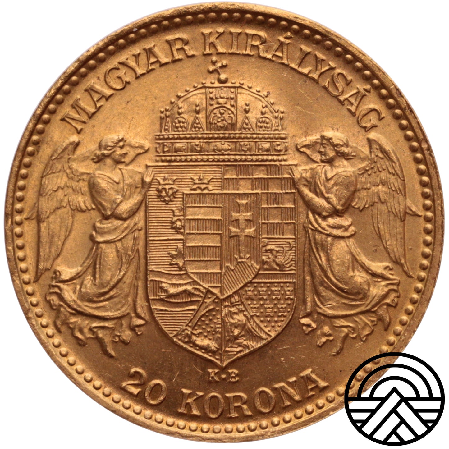 Węgry, 20 Koron 1914 r. Herb Bośnii rzadka!