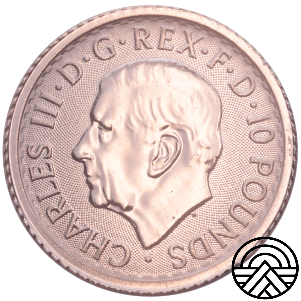 Wielka Brytania, 10 Funtów 1/10 Oz PT 2024 r.