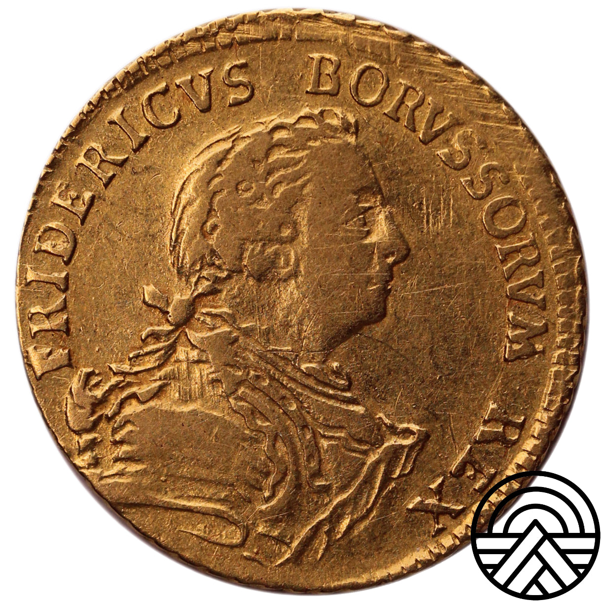 Niemcy, Prusy - Brandenburg, 1/2 Friedrichs D'or 1751 r.