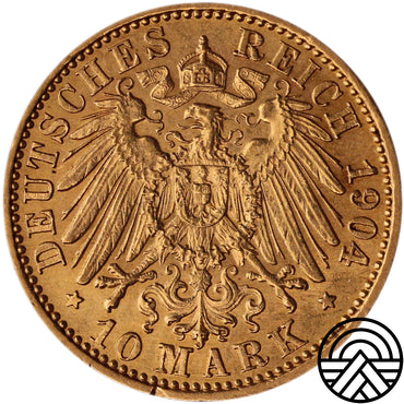 Niemcy, Lubek, 10 Marek 1904 r. Rzadsza!