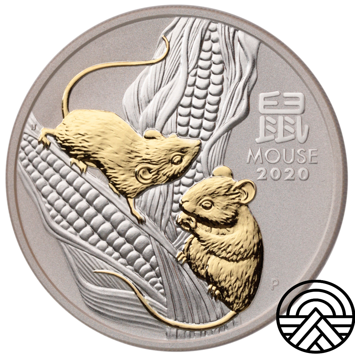 Australia, Dolar, 2020 r. Rok Myszy 1 Oz Ag 999.9