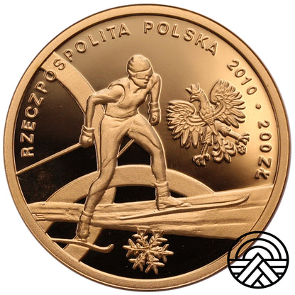 Polska, 200 Złotych 2010 r. "Polska Reprezentacja Olimpijska"