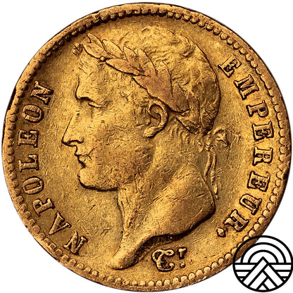 Francja, Napoleon I, 20 Franków 1813 r. Utrecht