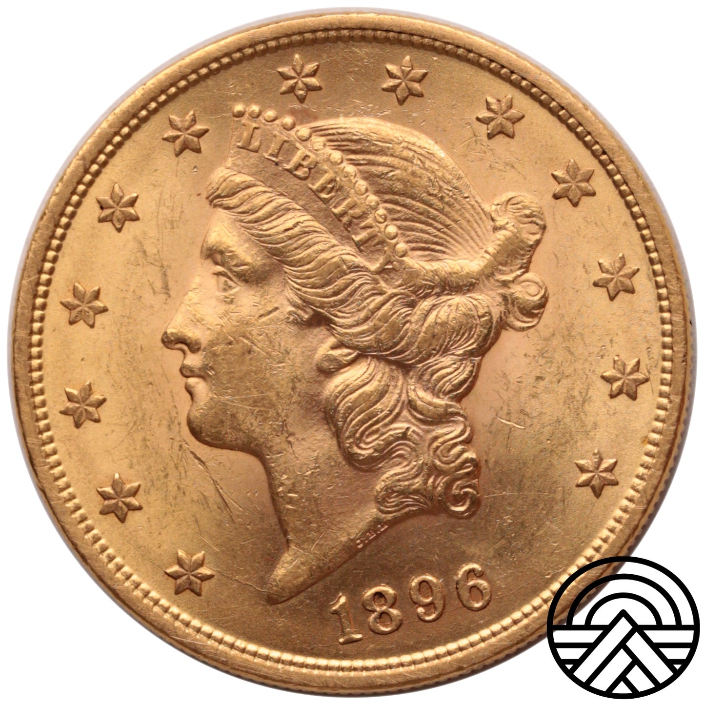 USA, 20 Dolarów 1896 r. "Liberty Head" Super!
