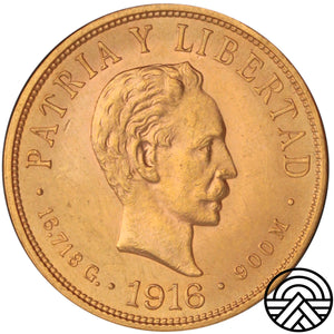 Cuba, 10 Pesos, 1916 r.