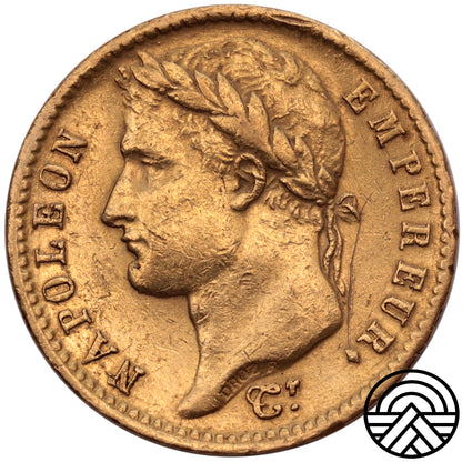 Francja, Napoleon I, 20 Franków 1812 r. Paryż