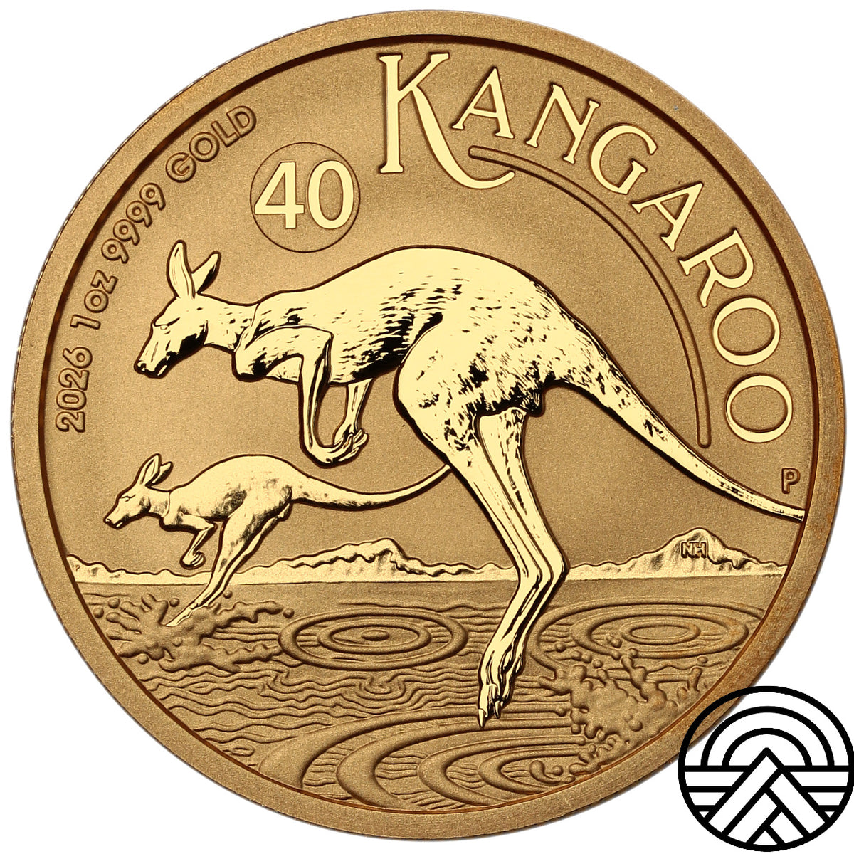 Australia, 100 Dolarów 2026 r. 1 Oz Au 999 Kangur