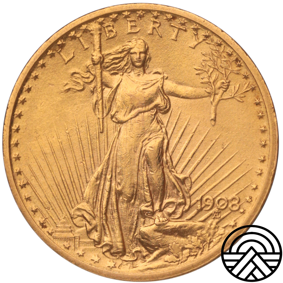 USA, 20 Dolarów 1908 r. "Saint Gaudens"