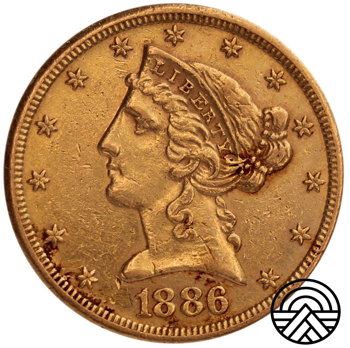 USA, 5 Dolarów 1886 r. "Liberty Head"