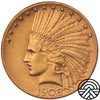 USA, 10 Dolarów, 1908 r. "Indianin" San Francisco Rzadsza!