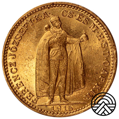 Węgry, 20 Koron, 1915 r. Rzadka!