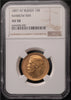 Rosja, Mikołaj II, 15 Rubli 1897 r. AT NGC AU 58