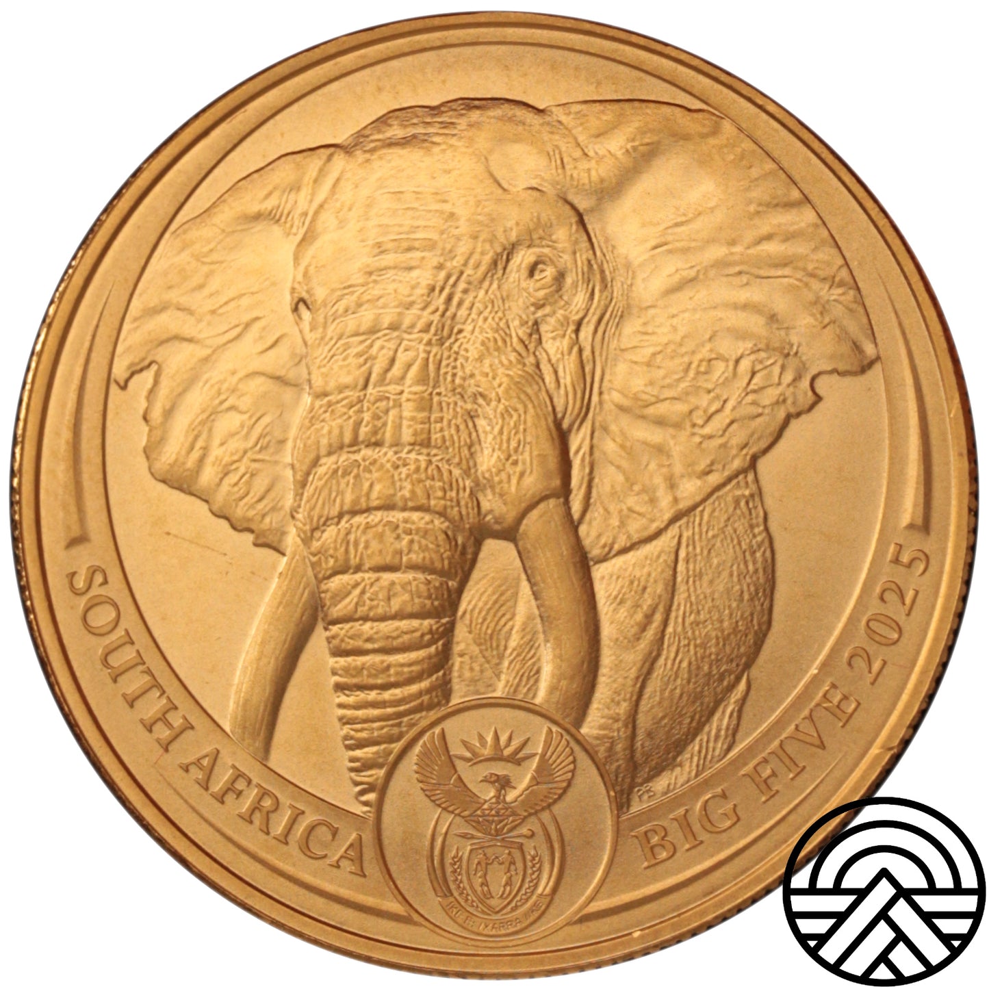 RPA, 5 Randów, 2025 r. Słoń 1 Oz Au 999
