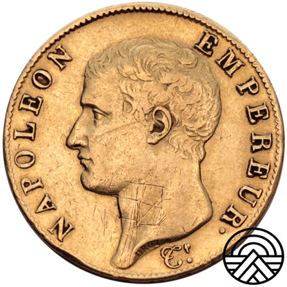 Francja, Napoleon I, 40 Franków AN 13 Paryż