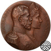 Rosja, Medal, 1896 r. Wizyta Mikołaja II z Aleksandrą w Paryżu