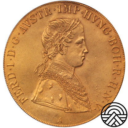 Austria, 4 Dukaty, 1843 r.