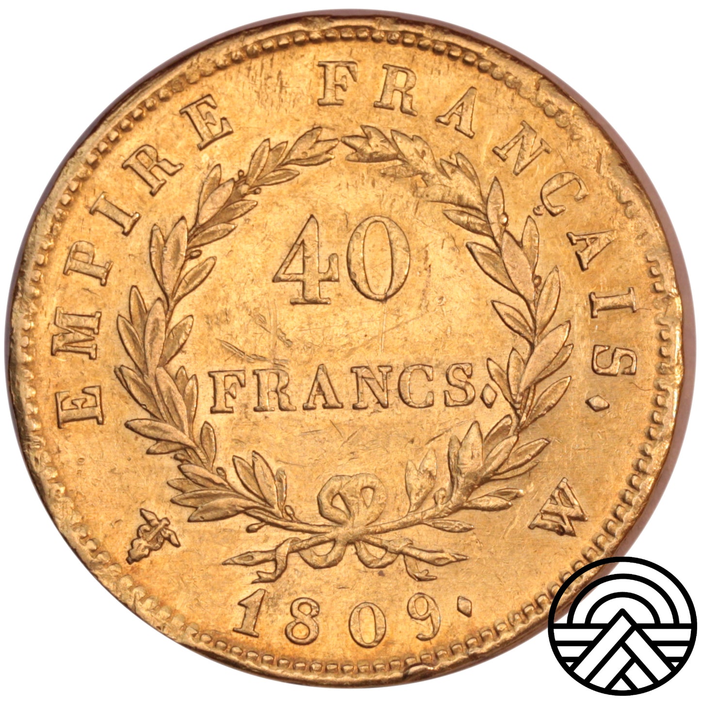 Francja, Napoleon I, 40 Franków 1809 r. Lille
