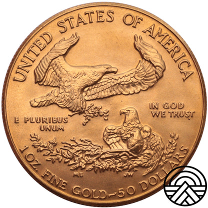 USA, 50 Dolarów 1986 r. Orzeł 1 Oz