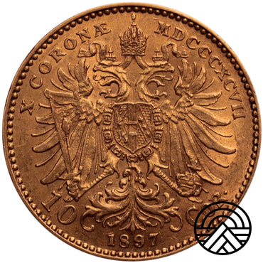 Austria, 10 Koron 1897 r.