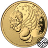 Niue, 5 Dolarów, 2020 r. 1/10 Oz Au 999.9 Anioł Stróż