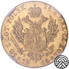 Polska, 50 Złotych 1818 r. NGC-AU 53