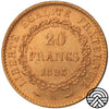 Francja, 20 Franków, 1893 r. Anioł
