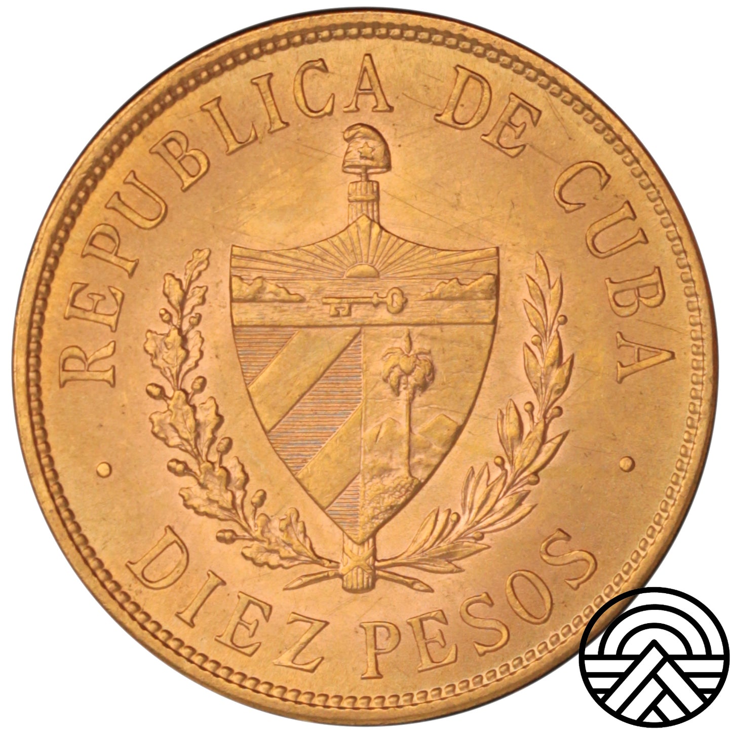 Cuba, 10 Pesos, 1916 r.