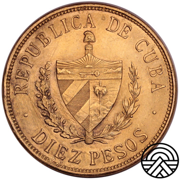 Cuba, 10 Pesos, 1916 r.
