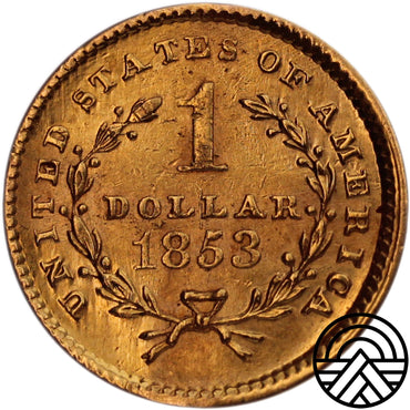 USA, 1 Dolar 1853 r.