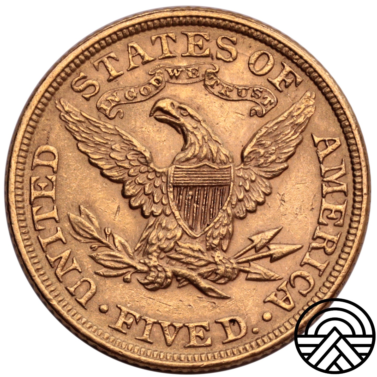 USA, 5 Dolarów, 1895 r, "Liberty Head"