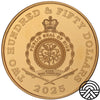 Niue, 250 Dolarów, 2025 r. Viking 1 Oz Au 999