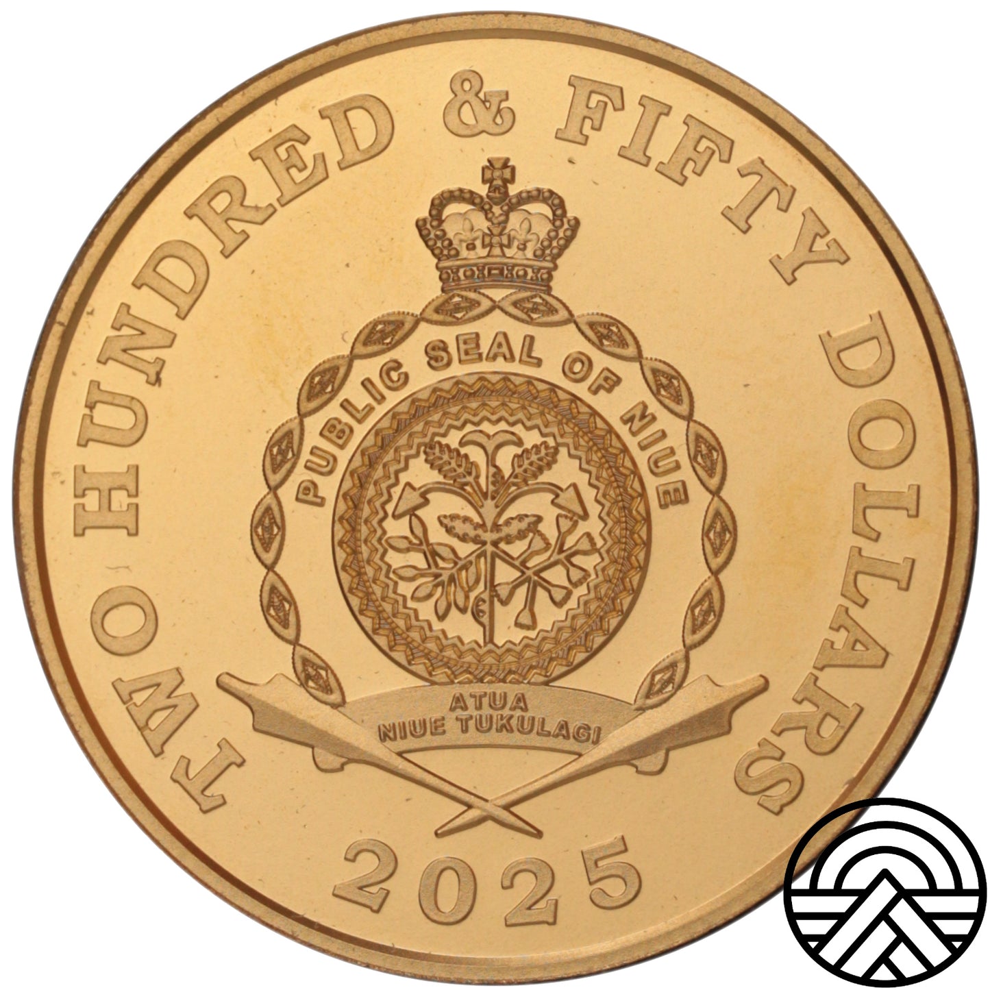 Niue, 250 Dolarów, 2025 r. Viking 1 Oz Au 999