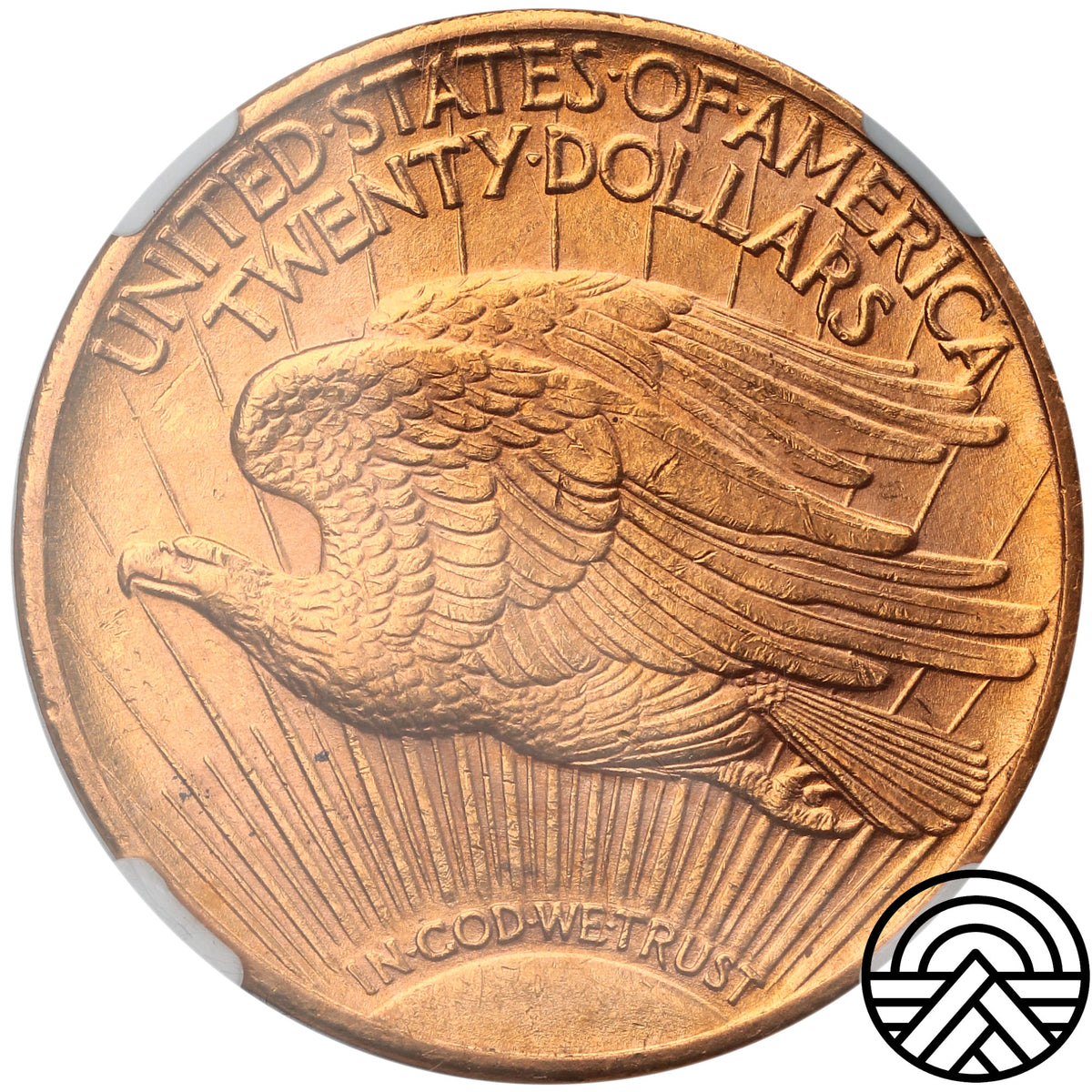 USA, 20 Dolarów 1924 r. "Saint Gaudens" NGC MS 62