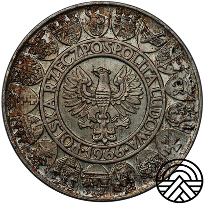 Polska, 100 Złotych, 1966 r. Mieszko i Dąbrówka