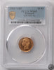 Dania, Fryderyk VIII, 10 Koron, 1909 r. Rzadsza! PCGS MS 65