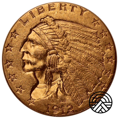 USA, 2,5 Dolara 1912 r. "Indianin"