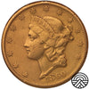 USA, 20 Dolarów, 1860 r. "Liberty Head" San Francisco