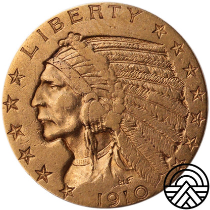 USA, 5 Dolarów 1910 r. "Indianin"
