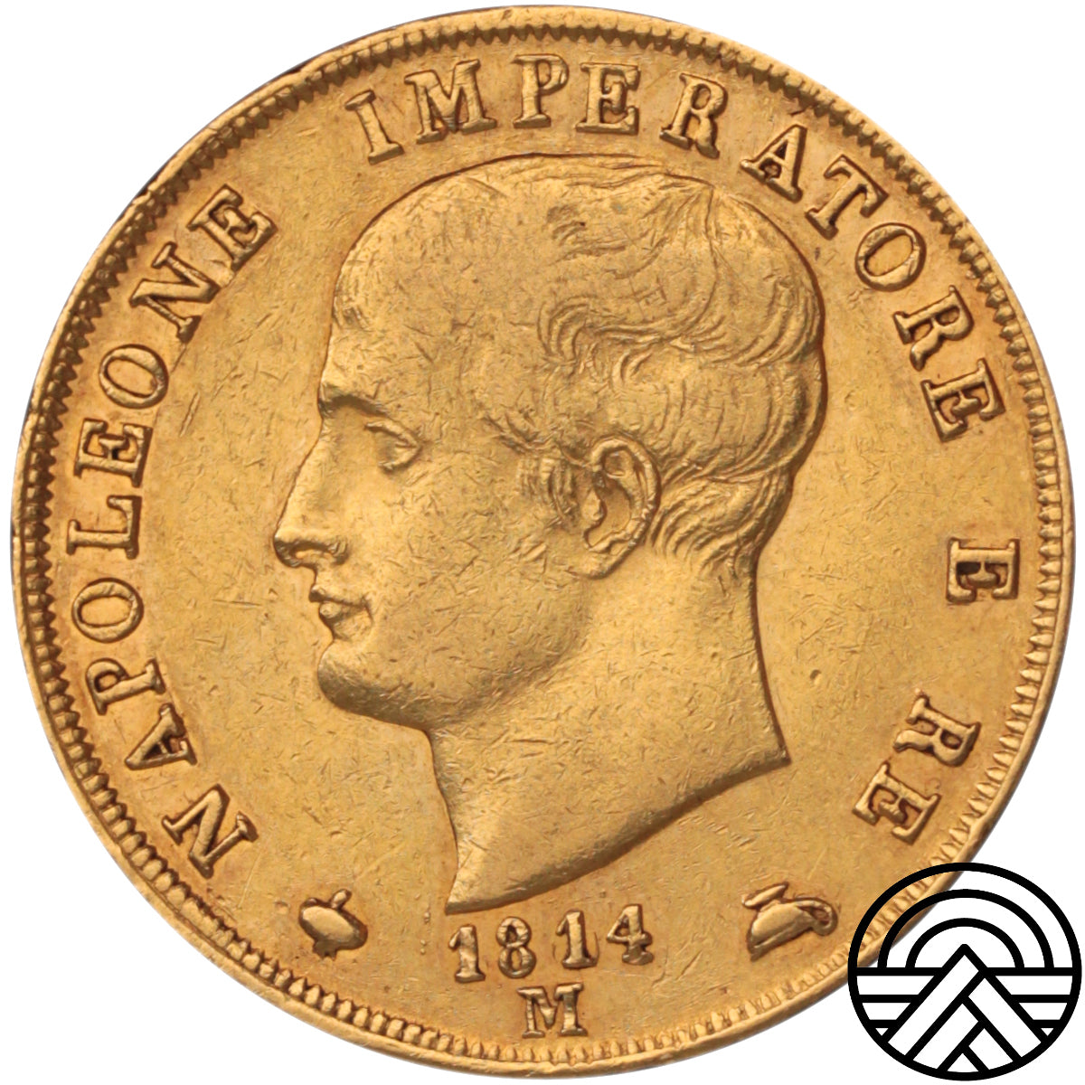 Włochy, 40 Lirów, 1814 r.