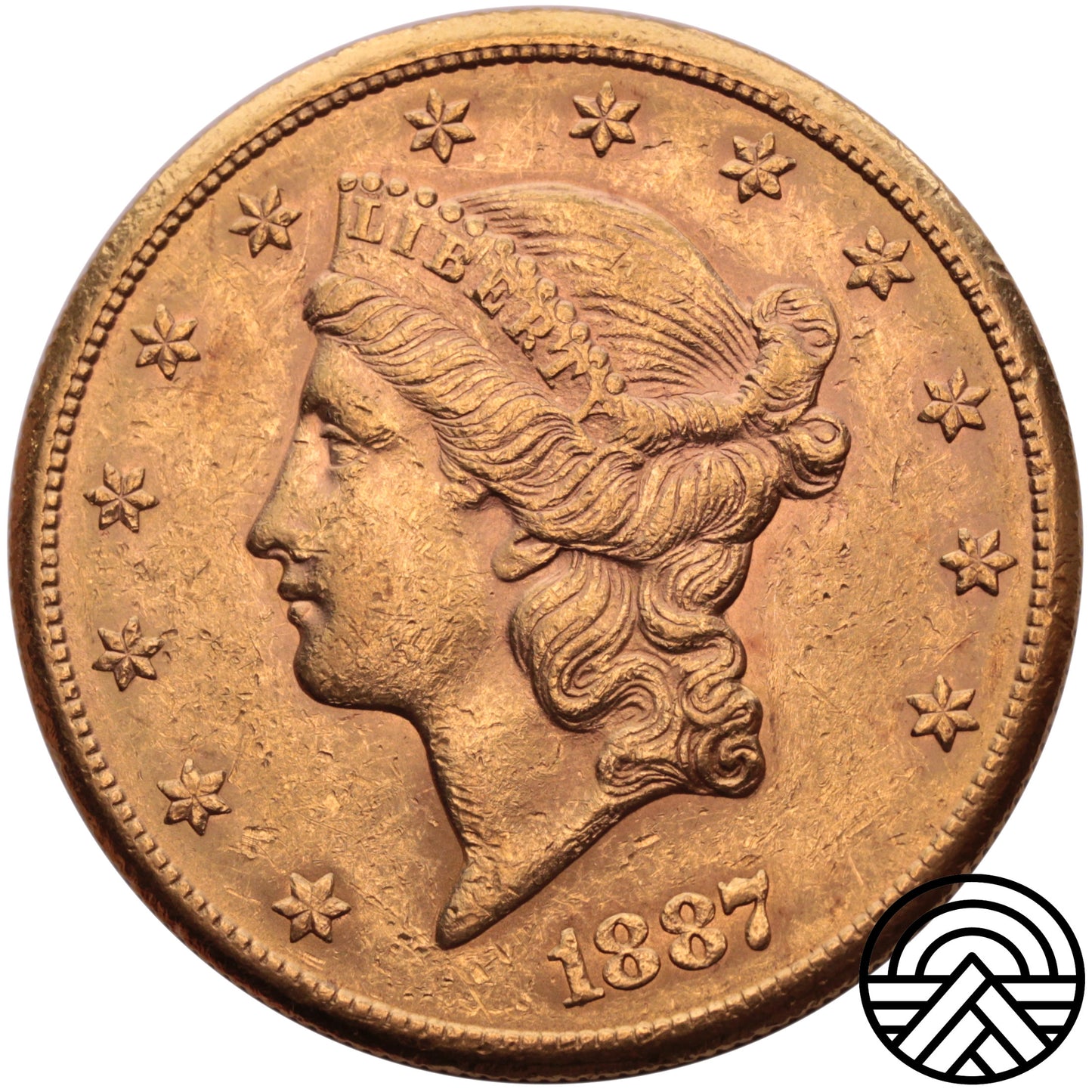 USA, 20 Dolarów 1887 r. "Liberty Head"