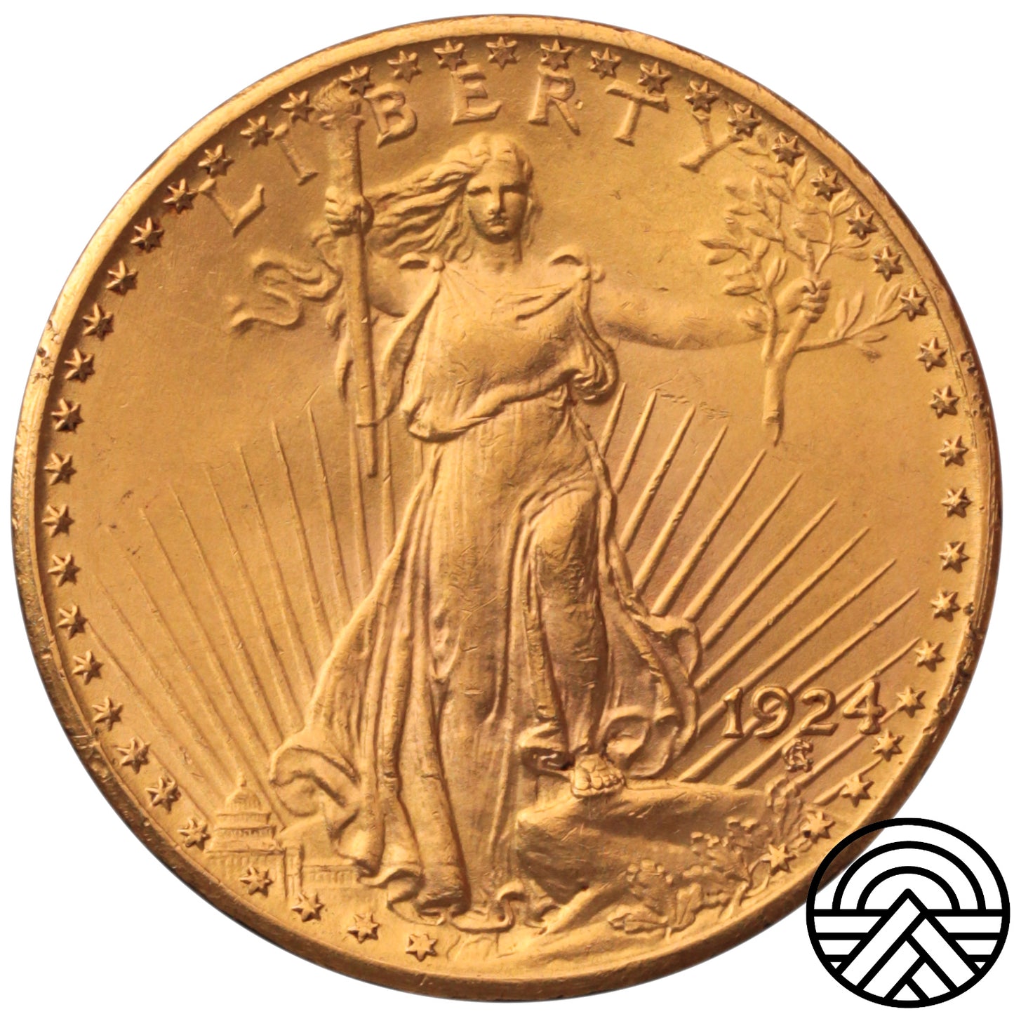 USA, 20 Dolarów 1924 r. "Saint Gaudens"